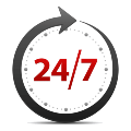 24/7 support